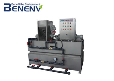ซื้อ ผู้ผลิตเครื่องจักรระบบจ่ายสารเคมีโพลิเมอร์อัตโนมัติสำหรับบำบัดน้ำเสีย online manufacture