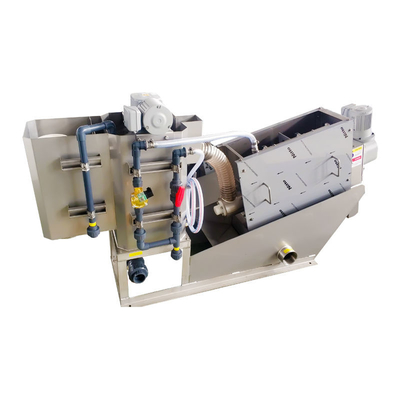 ซื้อ สกรูกดอัตโนมัติ Sludge Dewatering Equipment สำหรับการบำบัดน้ำเสีย online manufacture