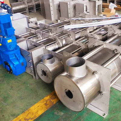 Screw Press Sludge Dewatering Equipment สำหรับการบำบัดน้ำเสียชุมชน