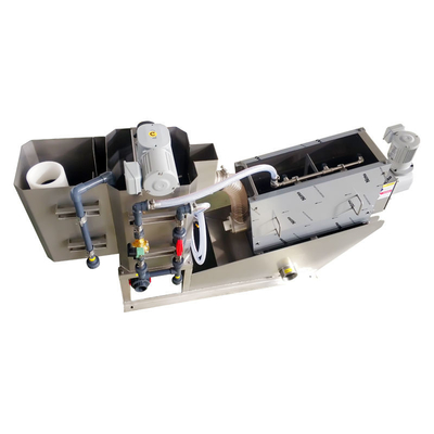 เครื่องกรองกากตะกอนอุตสาหกรรมอาหาร Mobile Screw Press Dehydrator