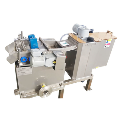 1T/H Sludge Dewatering Machine เครื่องกรองน้ำเสียแบบสกรู