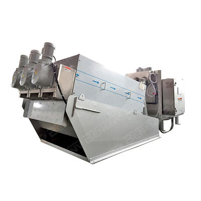 ขยะสกรูกดเครื่อง Dewatering ใช้งานง่ายและบำรุงรักษา