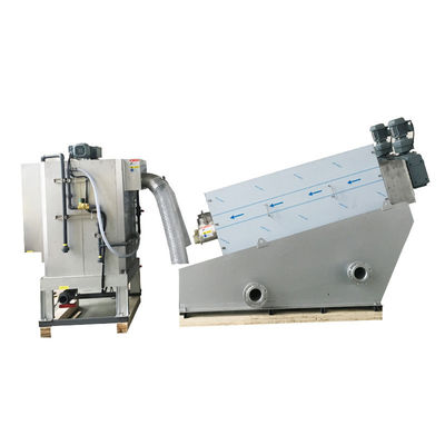 เครื่องกดสกรู Dewatering ที่ปิดล้อมโครงสร้างที่ทนทานต่อการกัดกร่อน