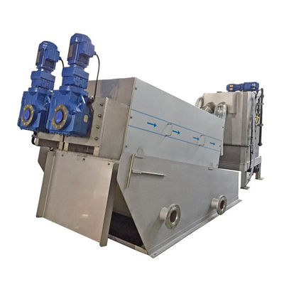 เครื่องกดสกรู Dewatering ที่มีประสิทธิภาพสูงประหยัดพลังงานอายุการใช้งานยาวนาน