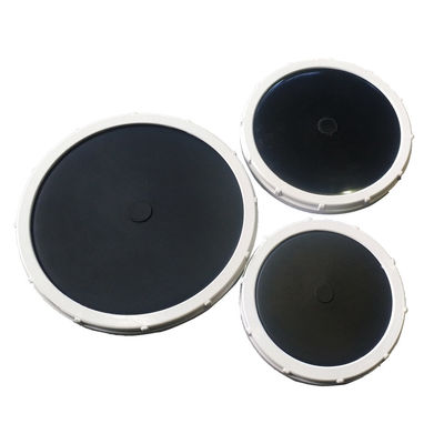 แผ่นกระจายฟองแบบแผ่นเมมเบรน EPDM / ซิลิโคนสำหรับการเพาะเลี้ยงปลาน้ำ