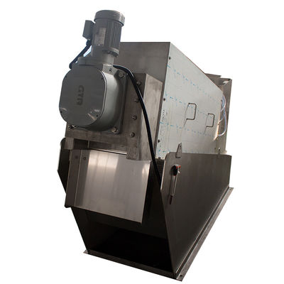 โซลูชันคอนเทนเนอร์แบบเคลื่อนย้ายได้แบบหลายดิสก์แบบกดสกรู Dehydrators