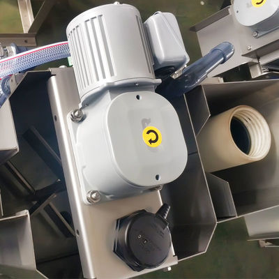 SS MDS กากตะกอนบำบัดน้ำเสีย Dewatering Screw Press