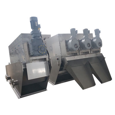 เครื่องบำบัดน้ำเสียอุตสาหกรรมกากตะกอน Dewatering Machine