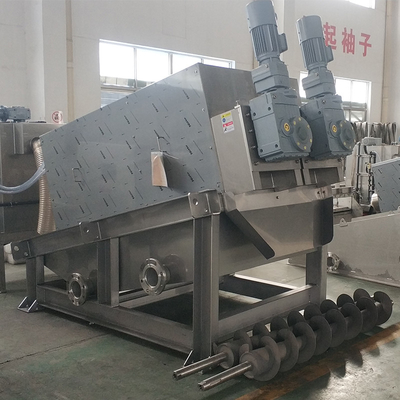 Screw Press Sludge Dewatering Machine ในอุตสาหกรรมบำบัดน้ำเสีย