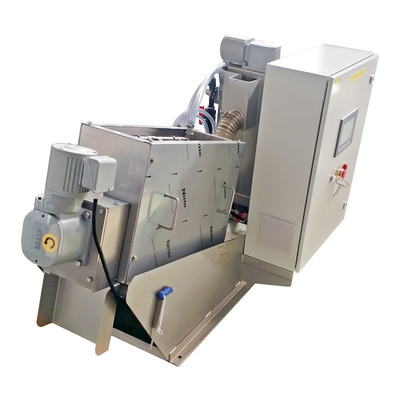 โรงฆ่าสัตว์น้ำเสียสกรูกดกากตะกอน Dewatering Machine