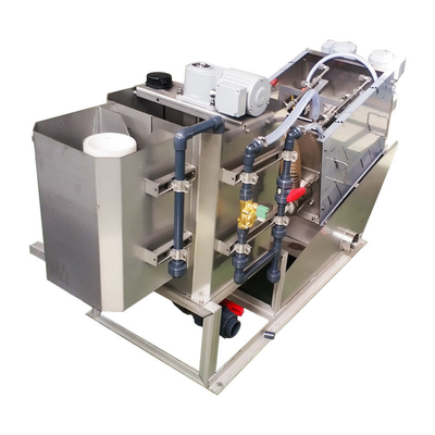 Sludge Dewatering Stacked Screw Press สำหรับการบำบัดน้ำเสียจากตะกอนจากตะกอนน้ำมัน