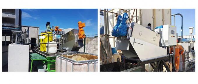 สแตนเลสกากตะกอน Dewatering กดที่มีเครื่องหมาย CE ใบรับรอง ISO9001 0