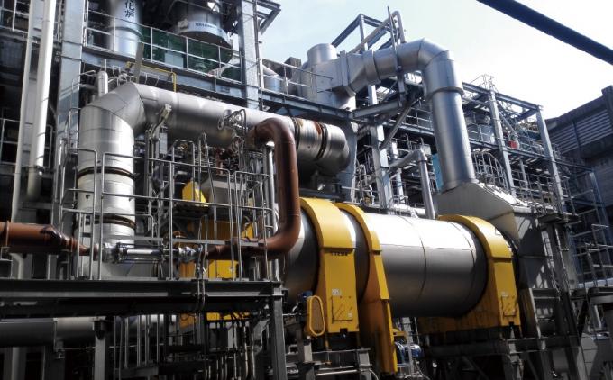 เครื่องเป่ากากตะกอนน้ำเสีย 7.5 KW ประสิทธิภาพการอบแห้งสูงสำหรับกากตะกอนน้ำเสีย 1